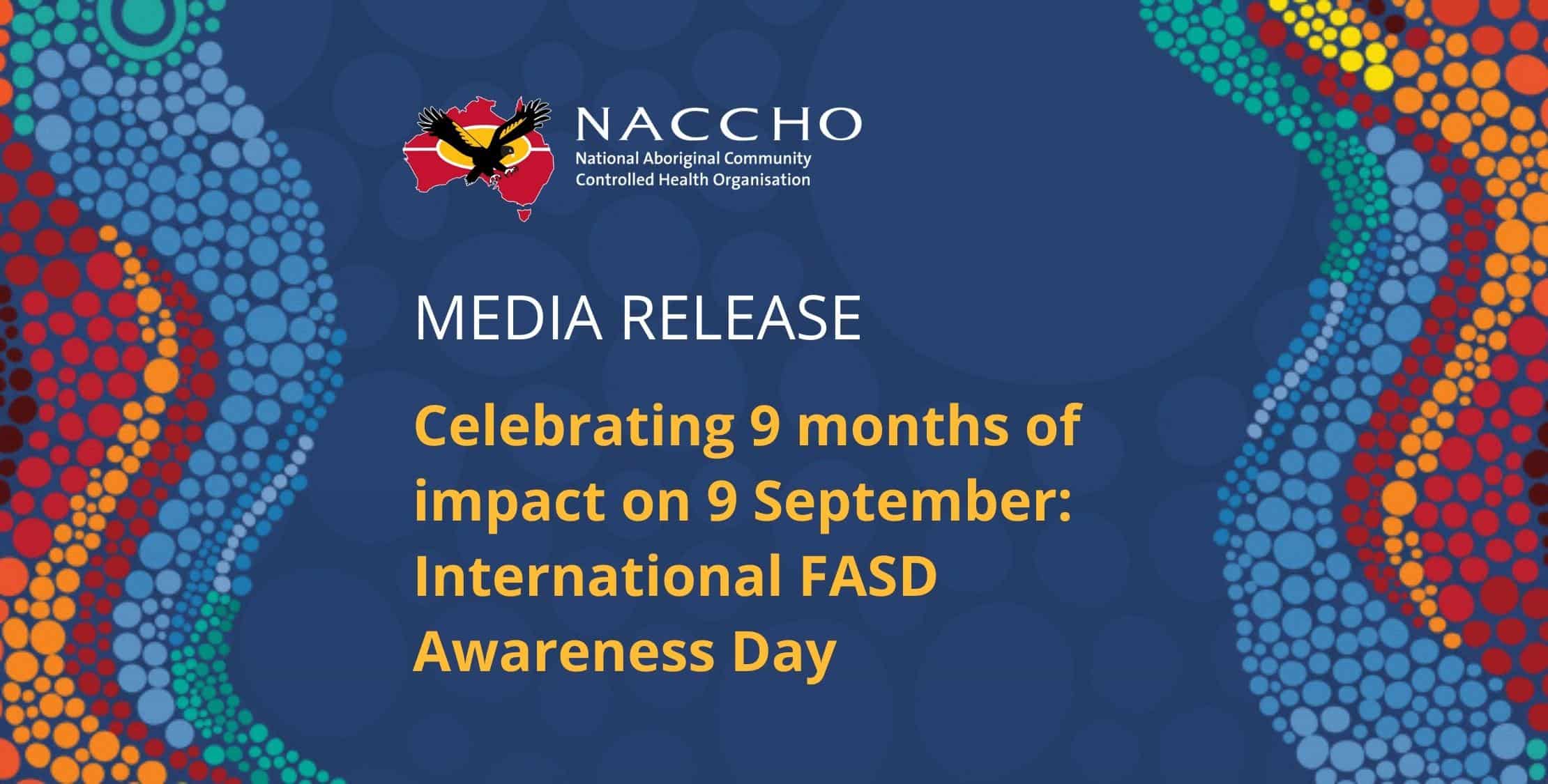 Media Release image: FASD Awareness Day