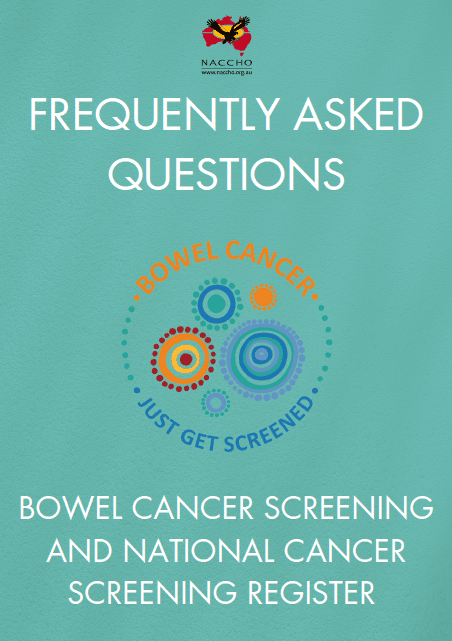 Cover_FAQ - Bowel Cancer Screening and National Cancer Screening Register