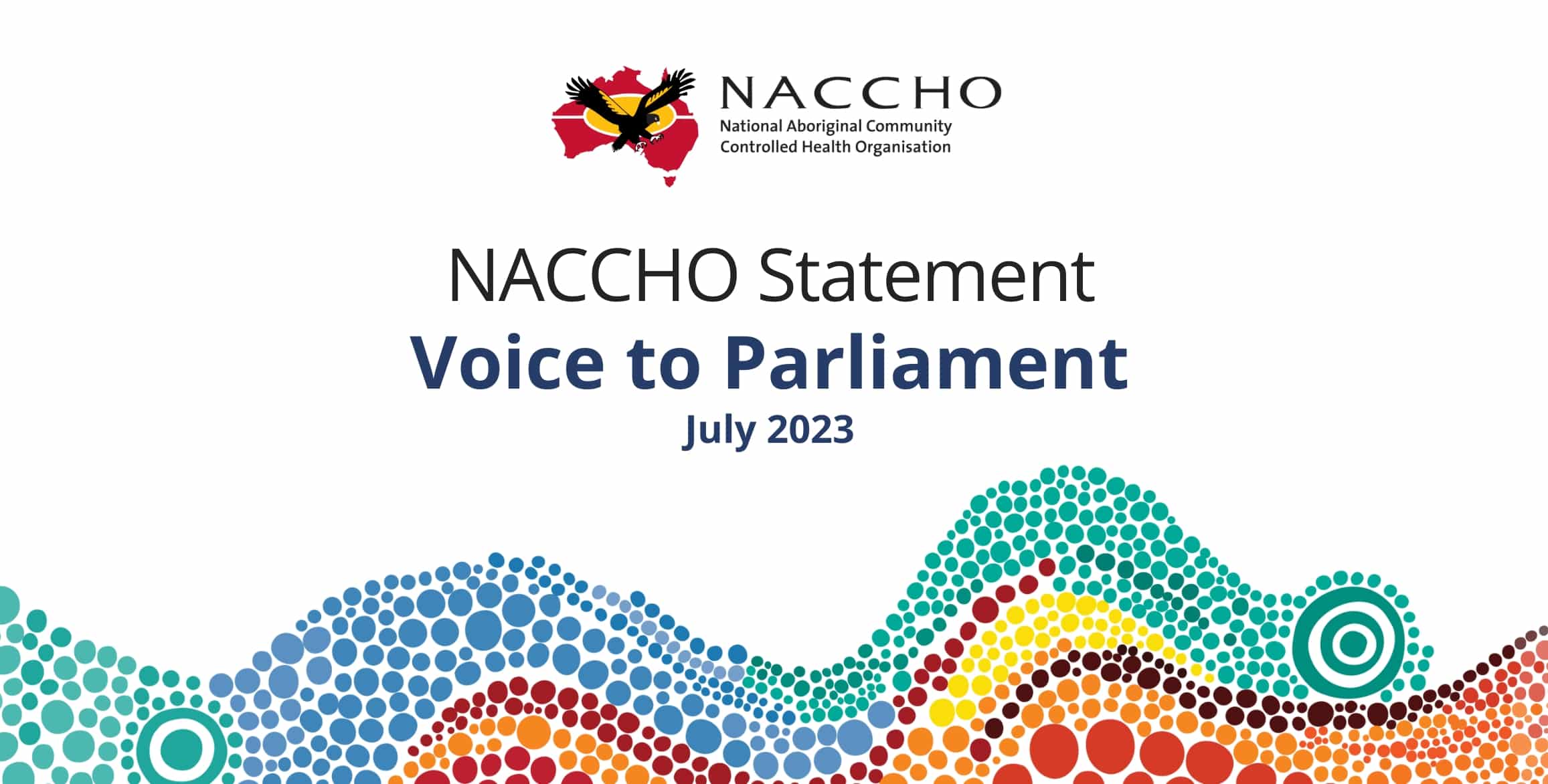 THE NACCHO BOARD SUPPORTS THE ULURU STATEMENT FROM THE HEART